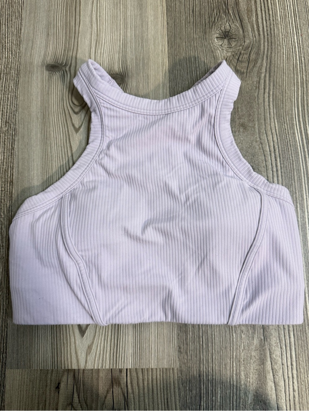 Lululemon Ribbed Nulu High-Neck Yoga Sports Bra